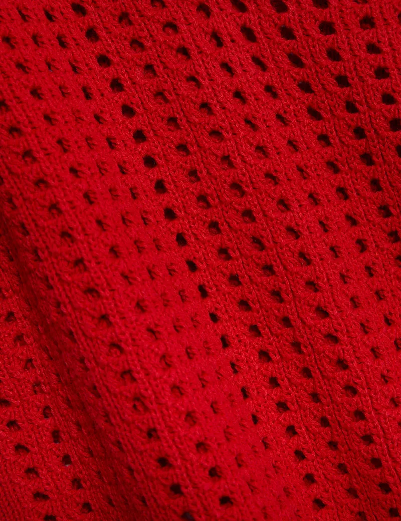 Cotton Rich Tipped Detail Knitted Vest