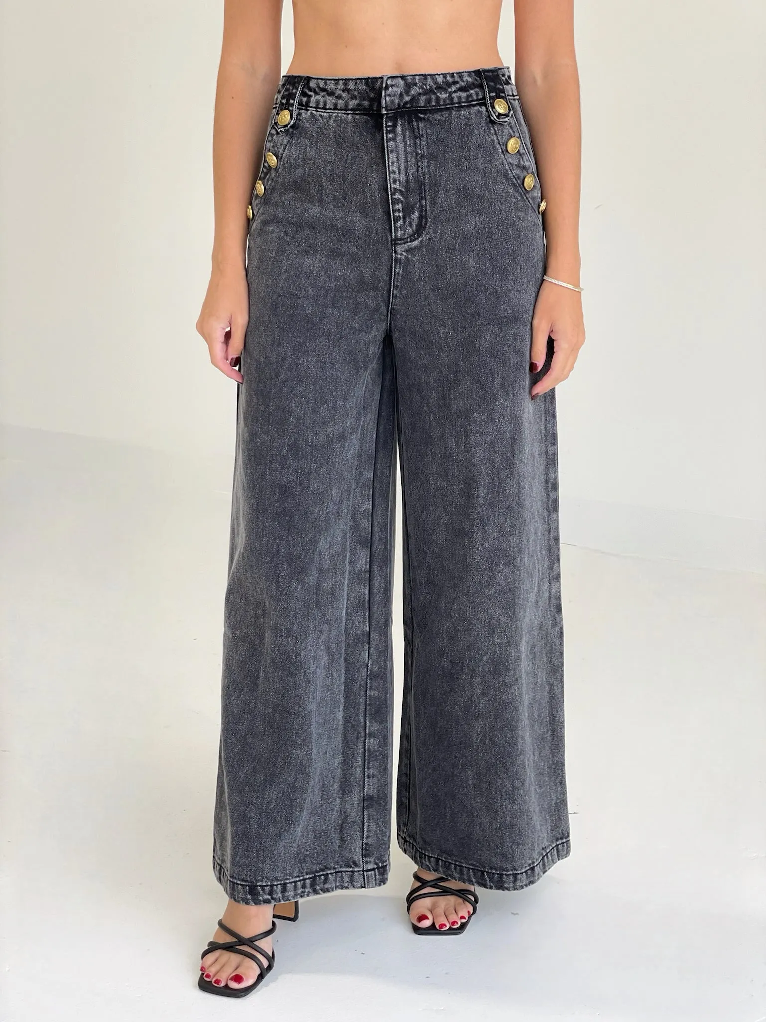 Dash Denim Pant - Black