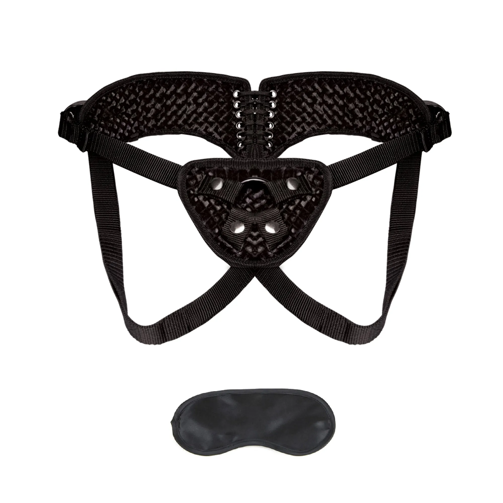Diamond Velvet Strap-on Corset