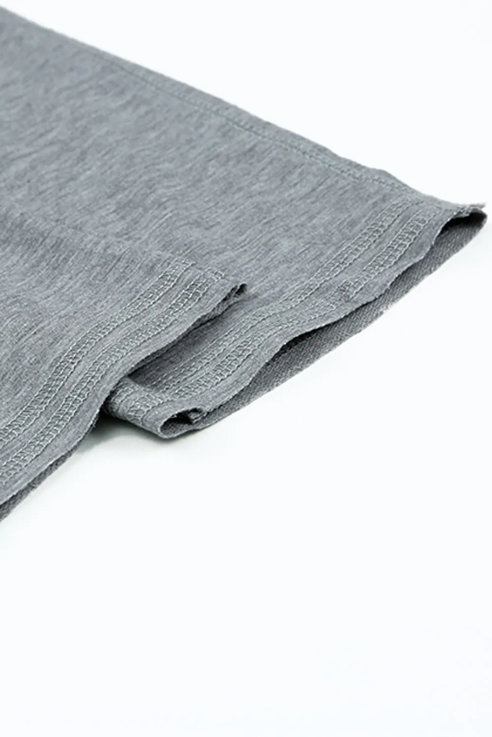 Drawstring High Waist Straight Leg Pants