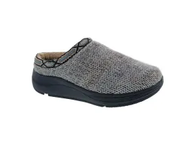 Drew Unwind Women Slippers In Grey Woven