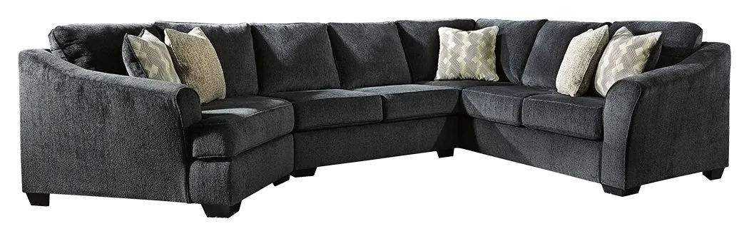 Eltmann Signature Design by Ashley 3-Piece Sectional with Cuddler