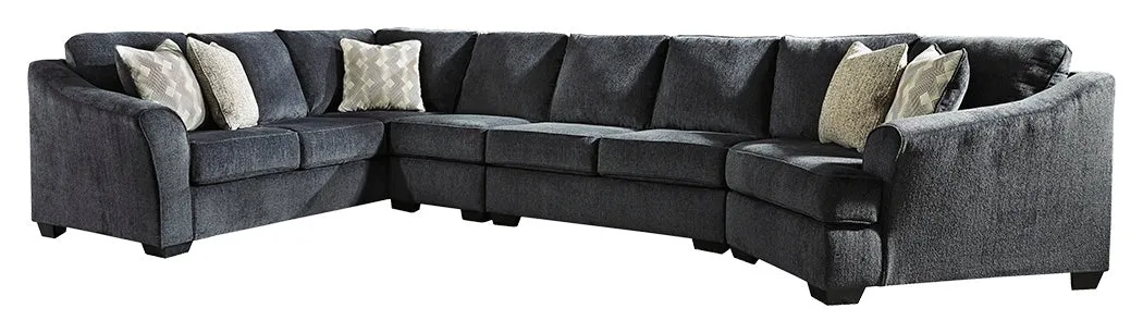 Eltmann Signature Design by Ashley 4-Piece Sectional with Cuddler