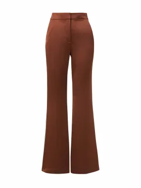 Enrick satin trousers