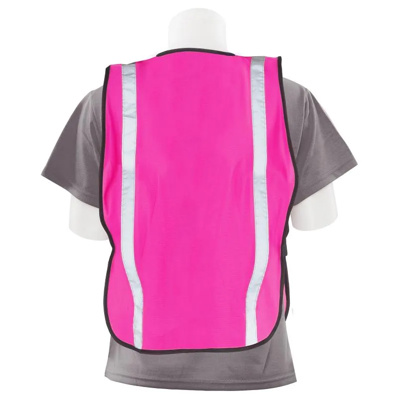 ERB - S102 VEST - Hi Viz Pink Safety Vest - NON-ANSI VEST