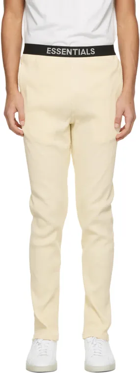 Essentials Off-White Thermal Lounge Pants