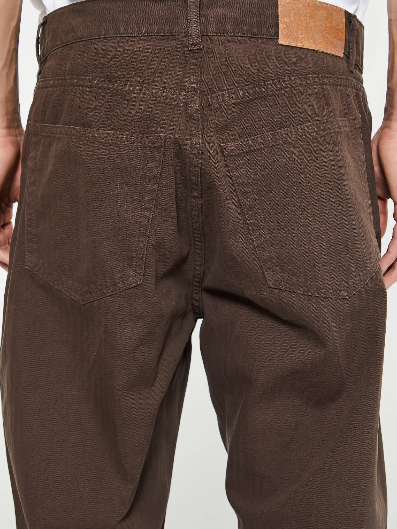 Five Pocket Pants in Brown