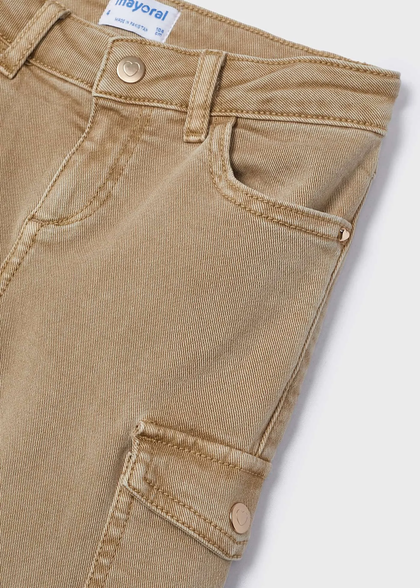 Flared Pants - Brown by Mayoral - FINAL SALE