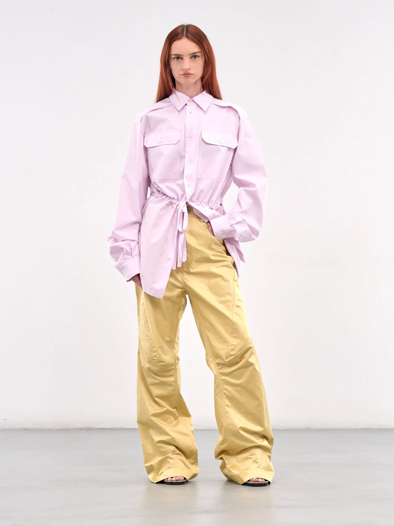 Flared Wide Leg Trousers (SY-P8-ACID)