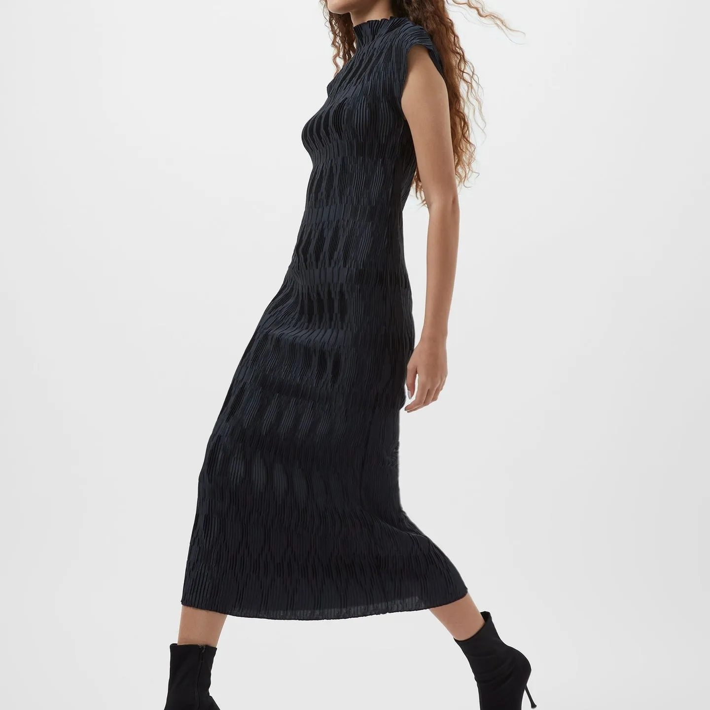 French Connection Moira Pleated Dress