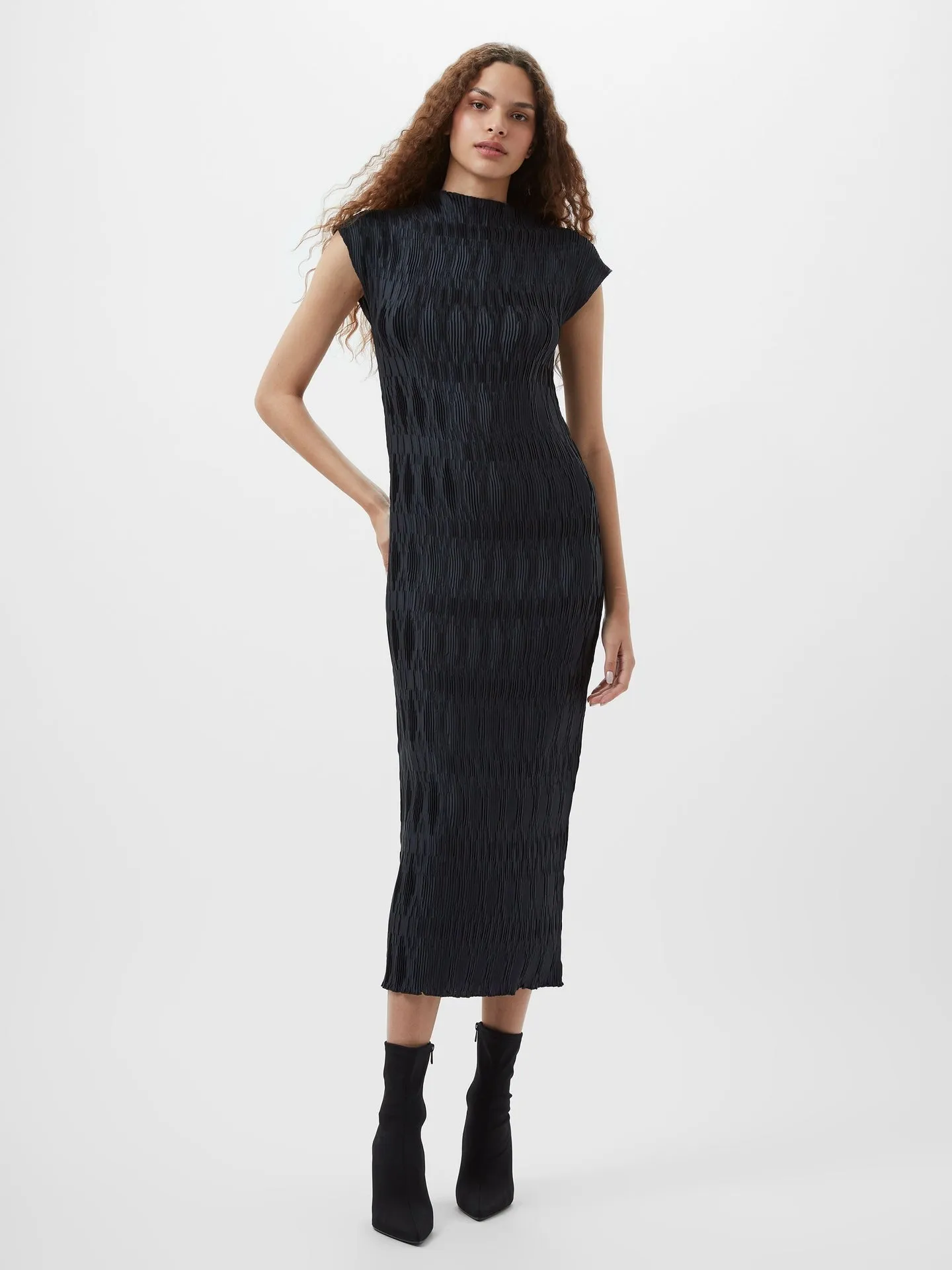 French Connection Moira Pleated Dress