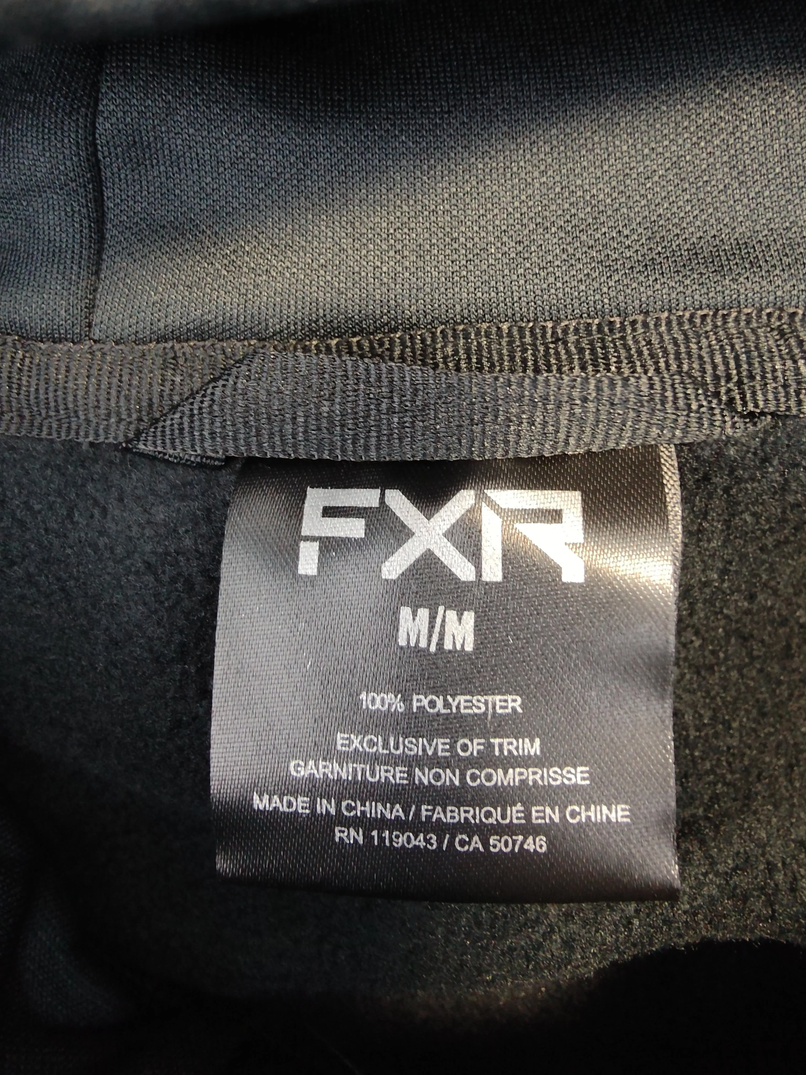 FXR Youth Podium Tech Pullover Hoodie in Black/Blue M