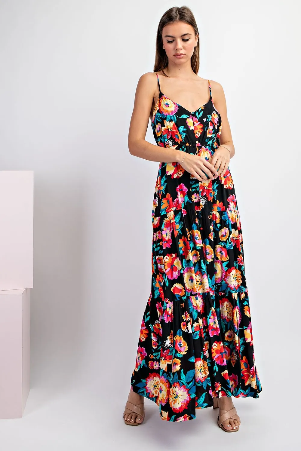 GIA FLORAL PRINTED DRESS