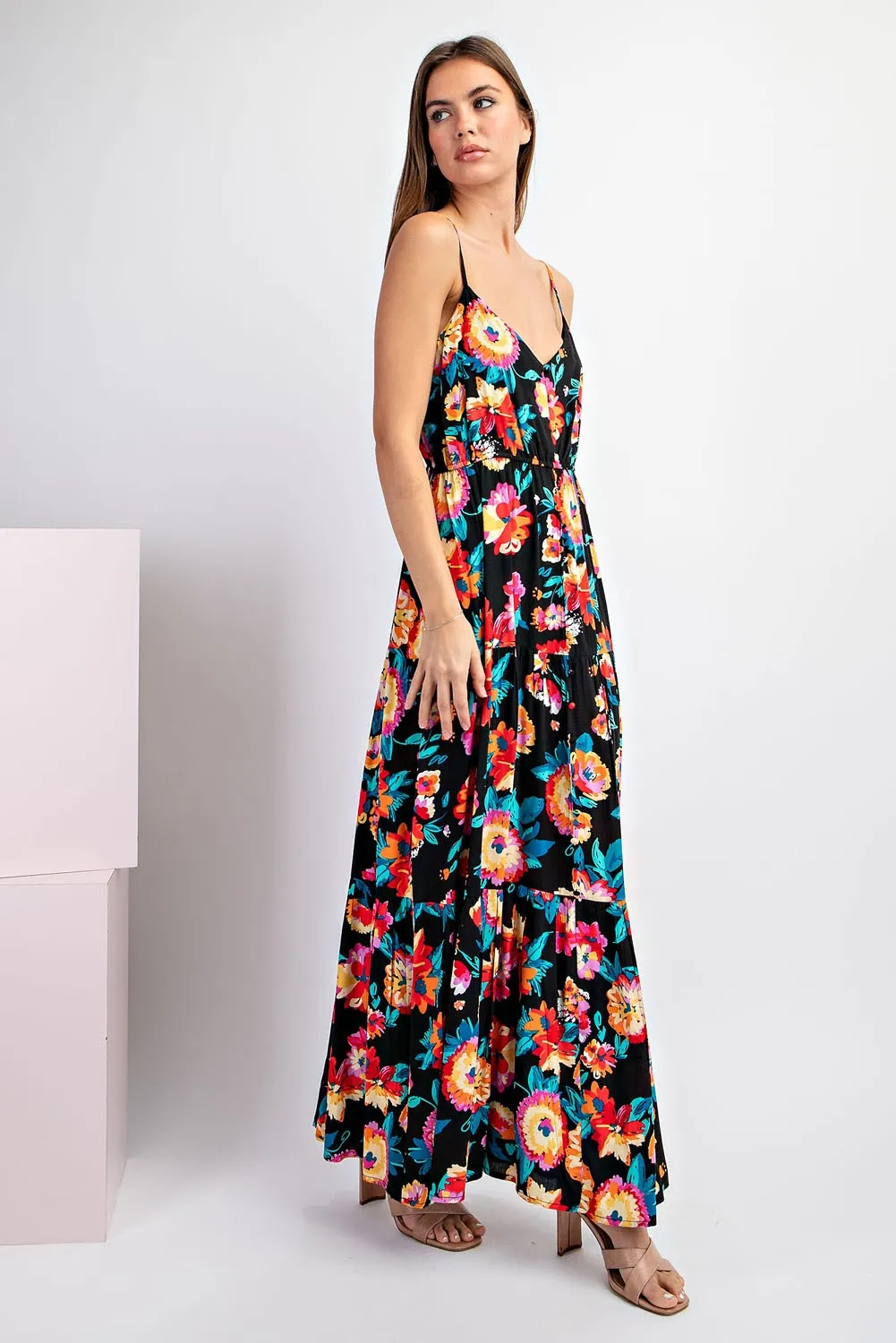 GIA FLORAL PRINTED DRESS