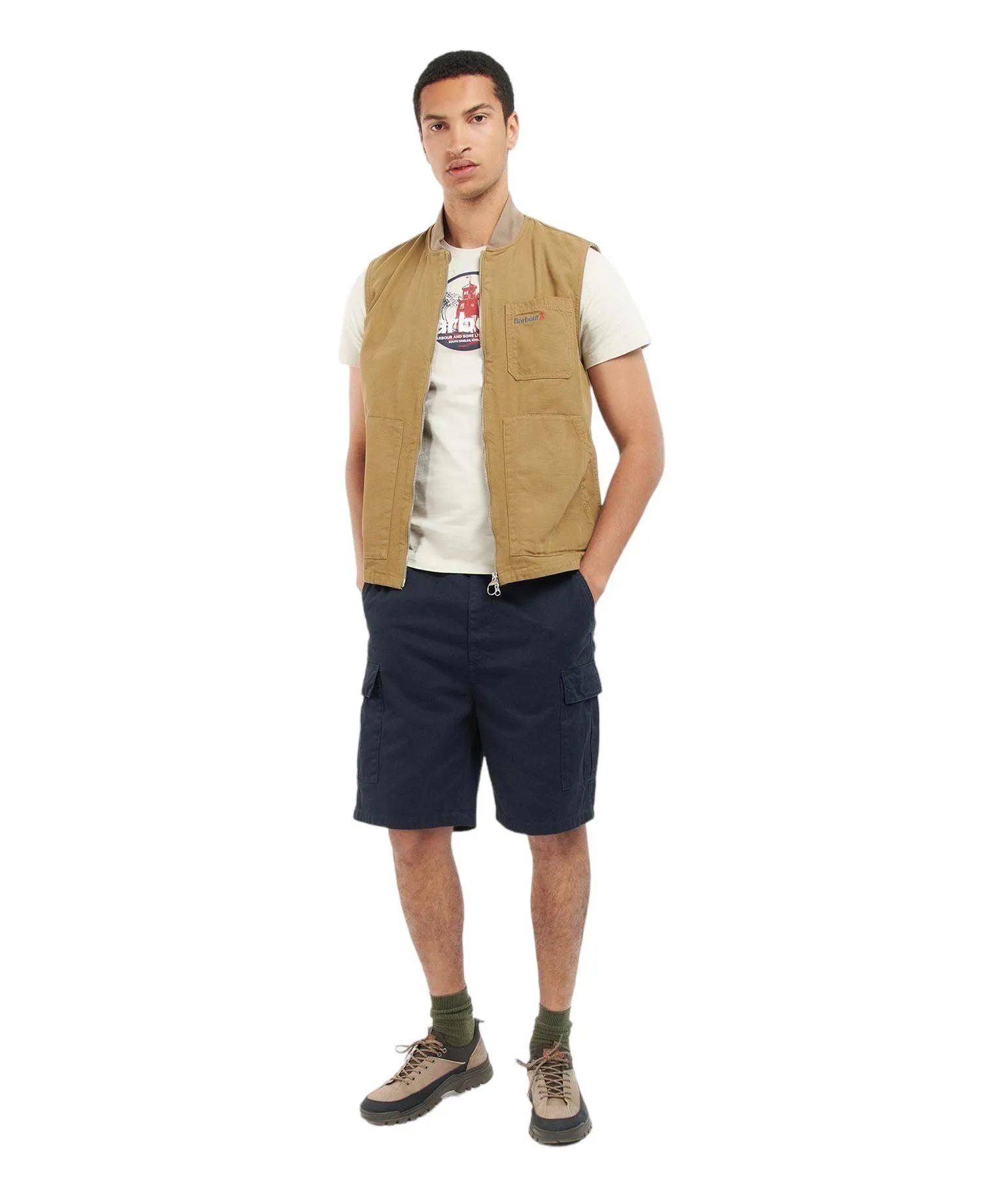 Gilet Tin Uomo Military Brown