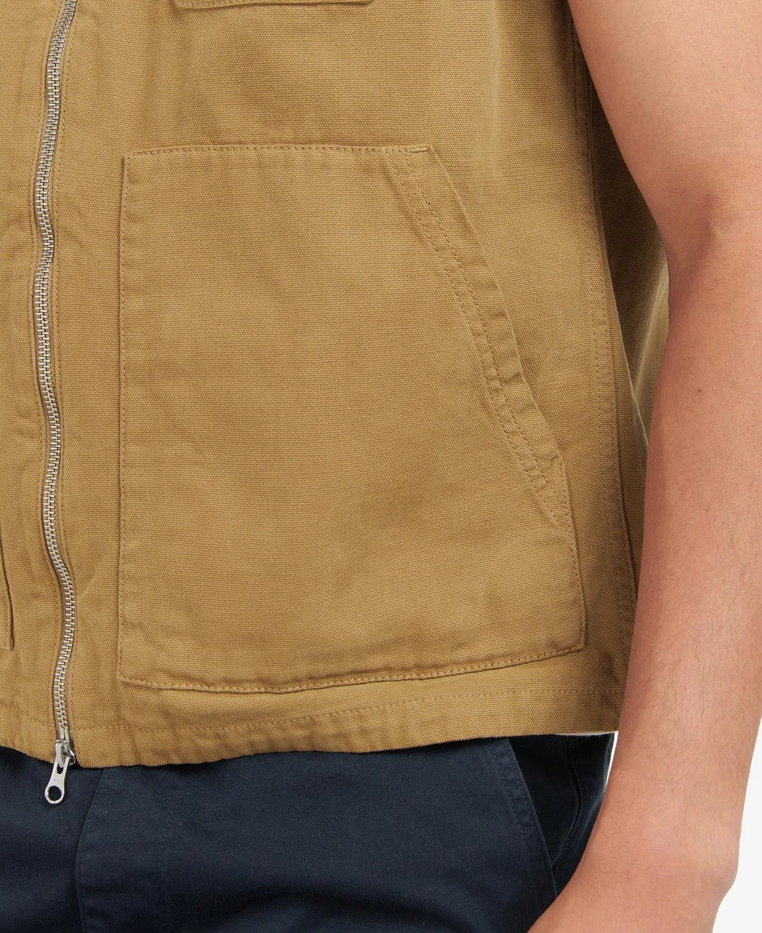 Gilet Tin Uomo Military Brown