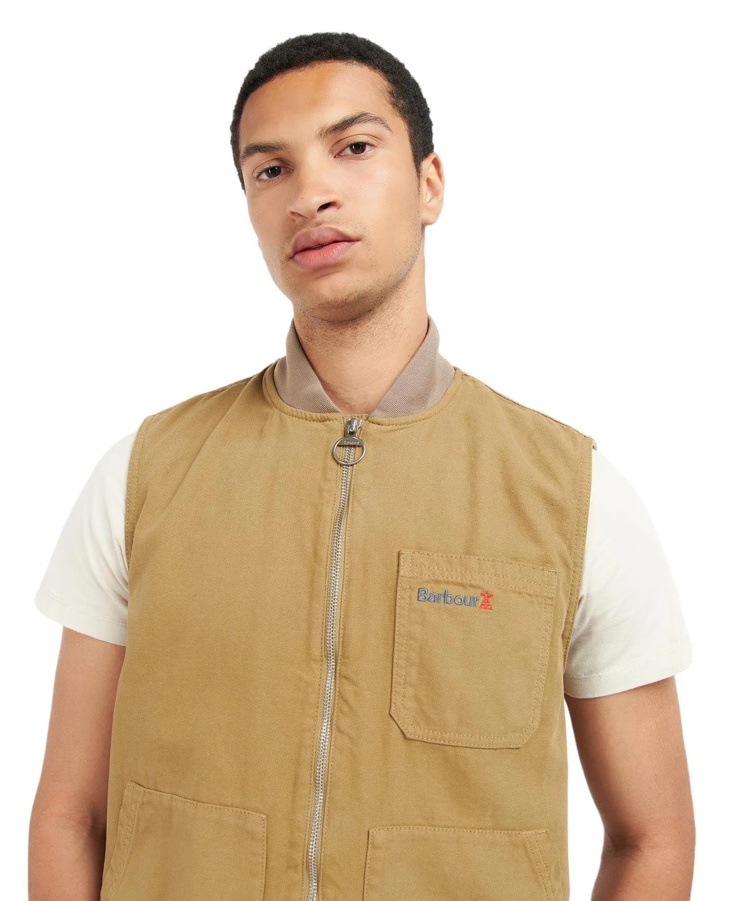 Gilet Tin Uomo Military Brown