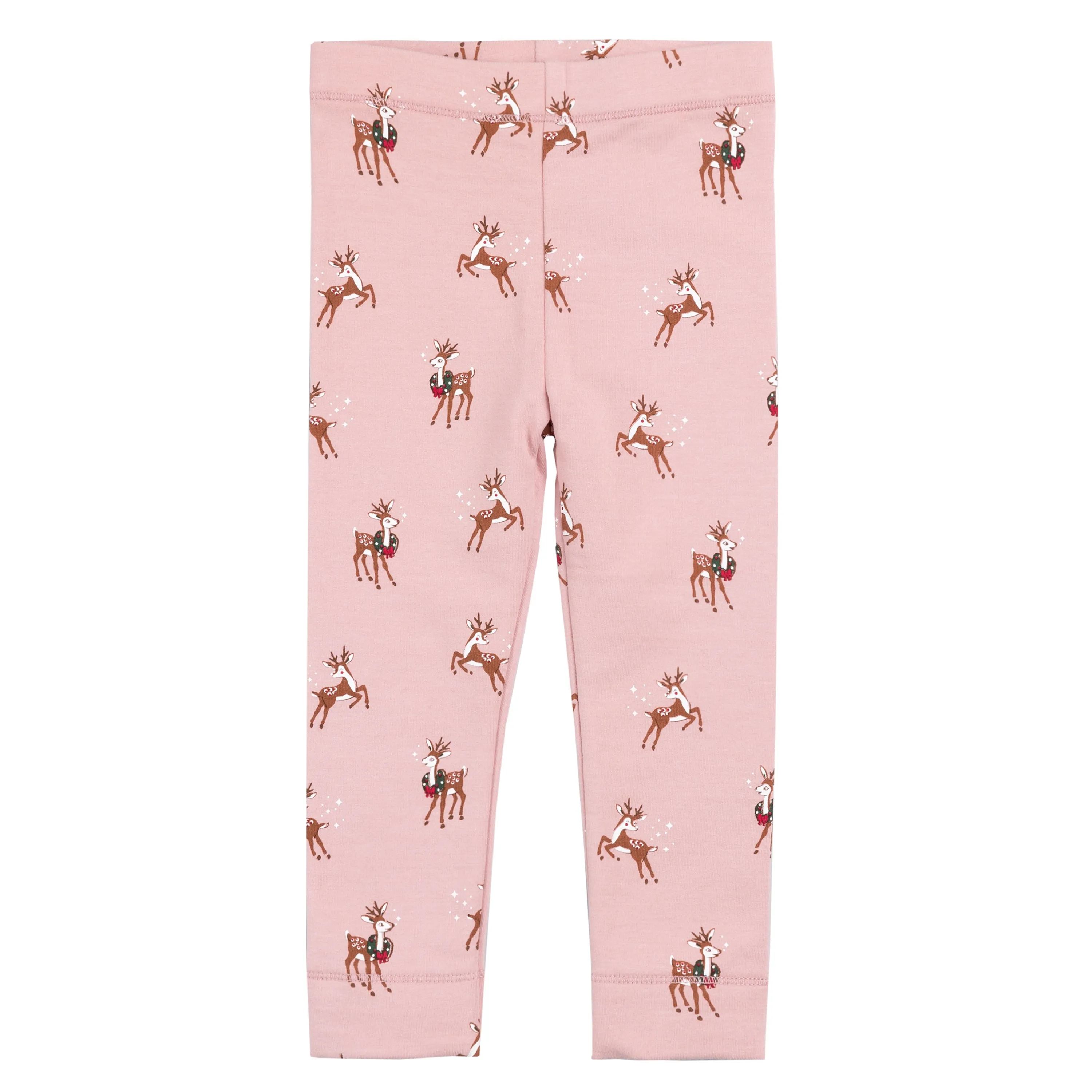 Girls Reindeer Leggings