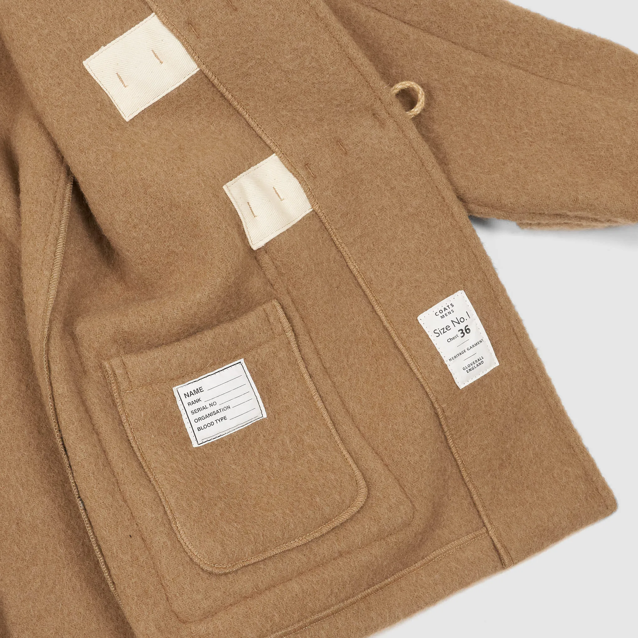 Gloverall Medium Length Original Monty Duffle Coat