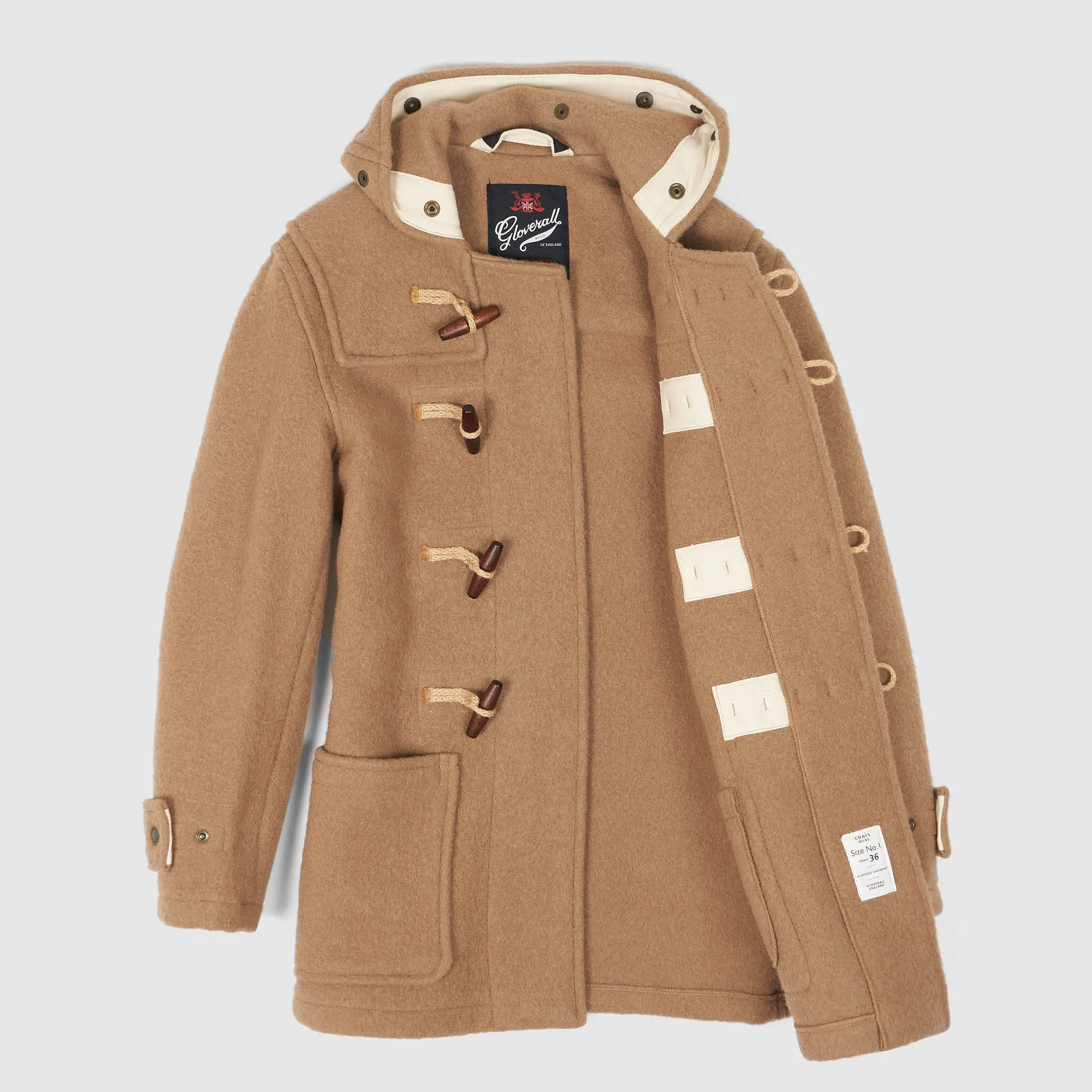 Gloverall Medium Length Original Monty Duffle Coat