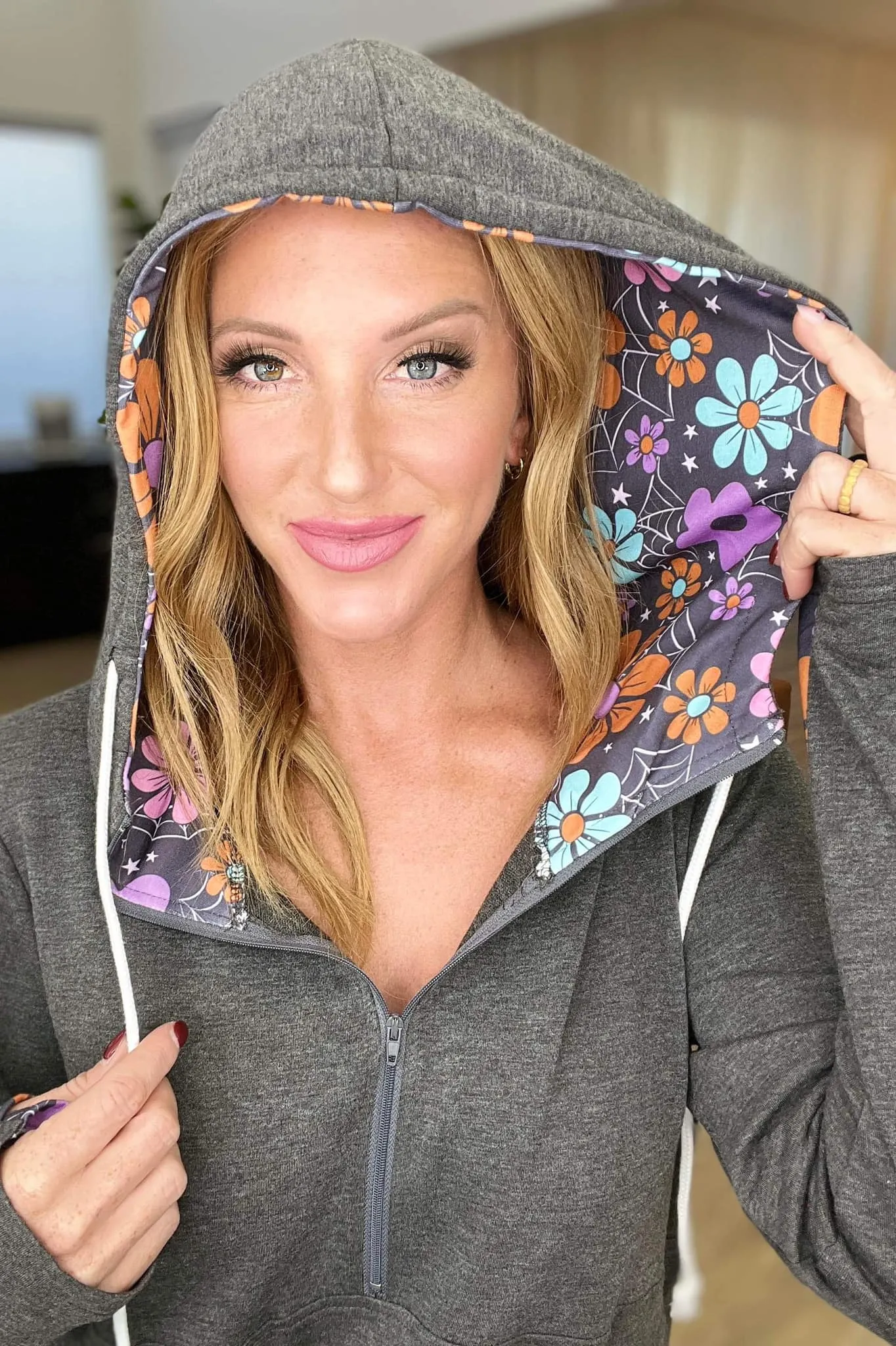 Halloween Audre Hoodie With Thumbhole