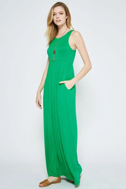 Harper Dress (Kelly Green)