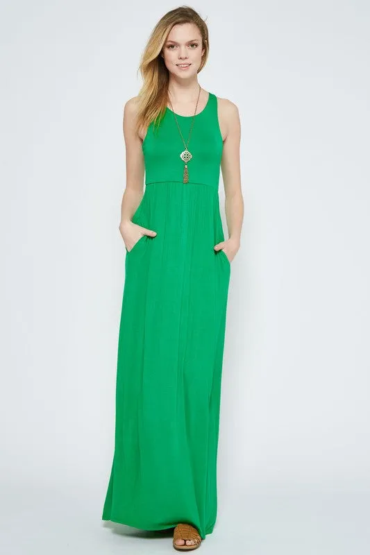 Harper Dress (Kelly Green)