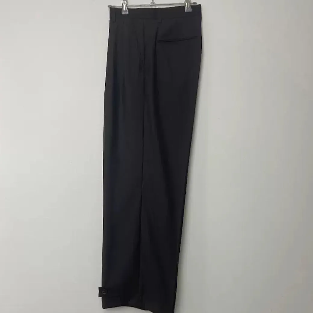 Hem button flared pants  HL1915