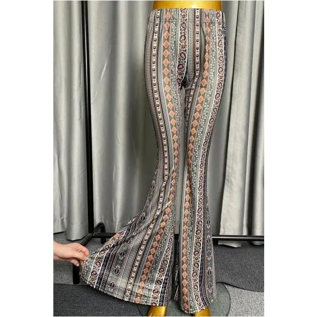 HIGH WAIST FLARE LEGGINGS