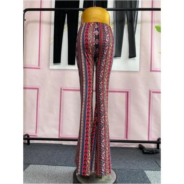 HIGH WAIST FLARE LEGGINGS