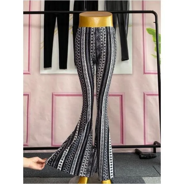 HIGH WAIST FLARE LEGGINGS