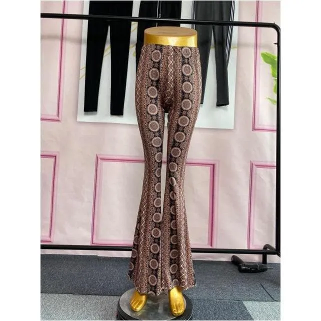 HIGH WAIST FLARE LEGGINGS