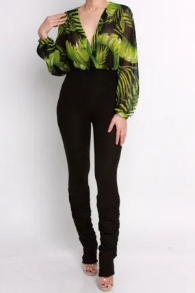 HIGH WAIST HEAVY BOTTOM PANTS