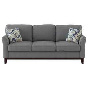 Homelegance Furniture Blue Lake Sofa in Gray