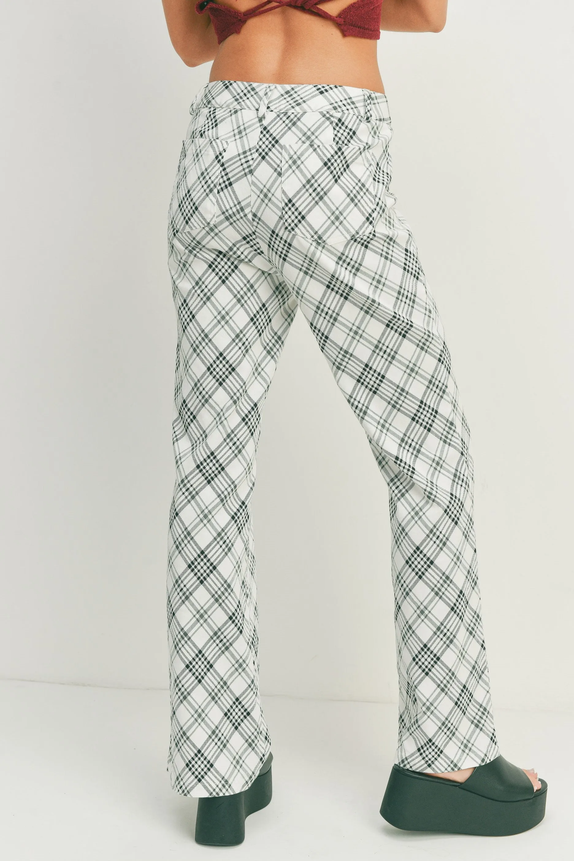Jodie Plaid Pants