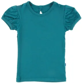 KicKee Pants Solid Seagrass S/S Tailored Fit Puff Tee