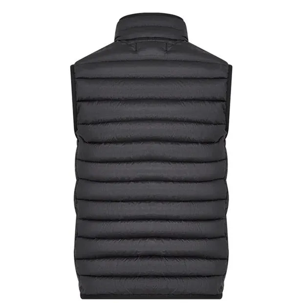 Kids Stone Island Patch Gilet Black