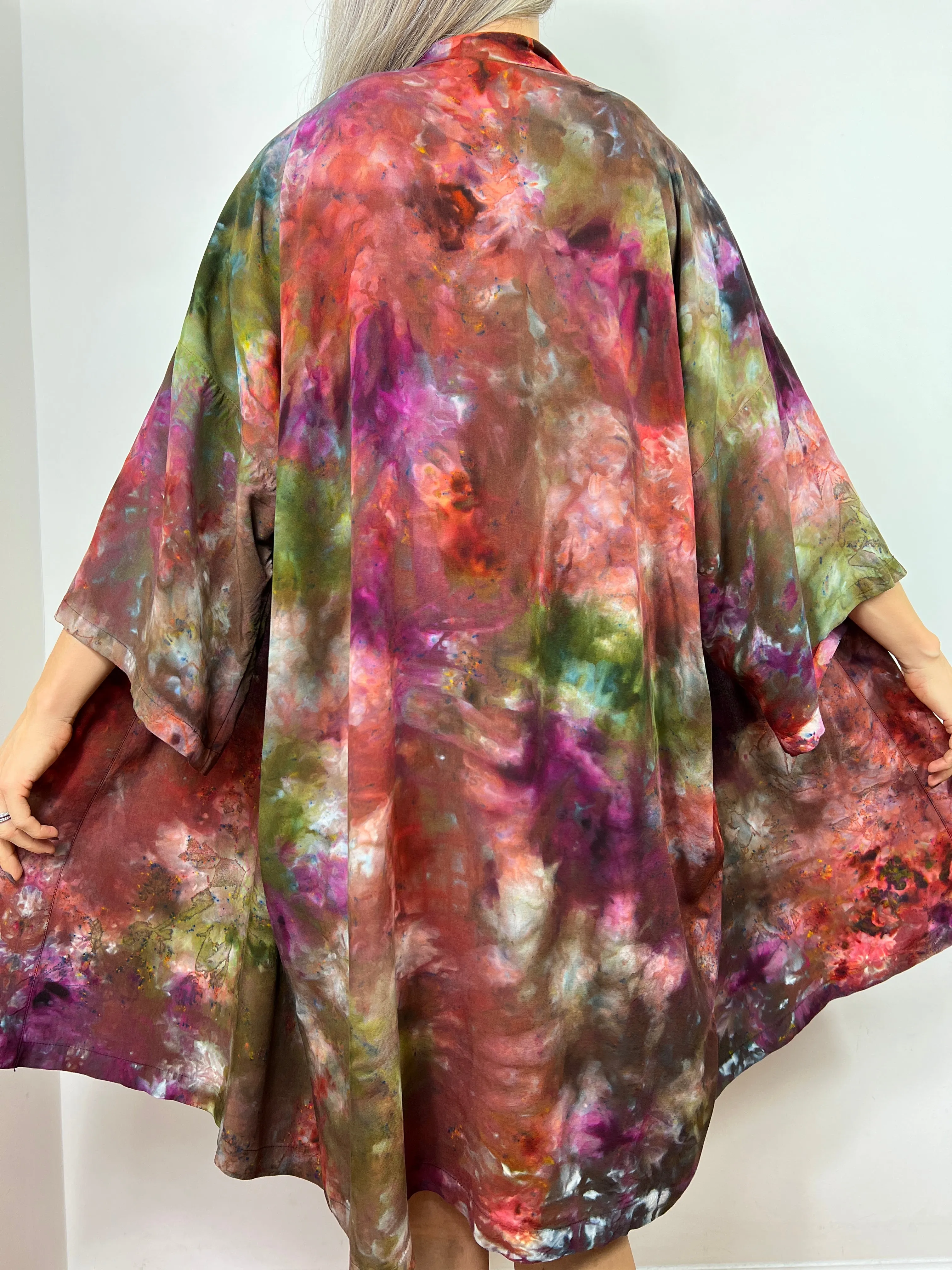 Kimono robe (coral reef)