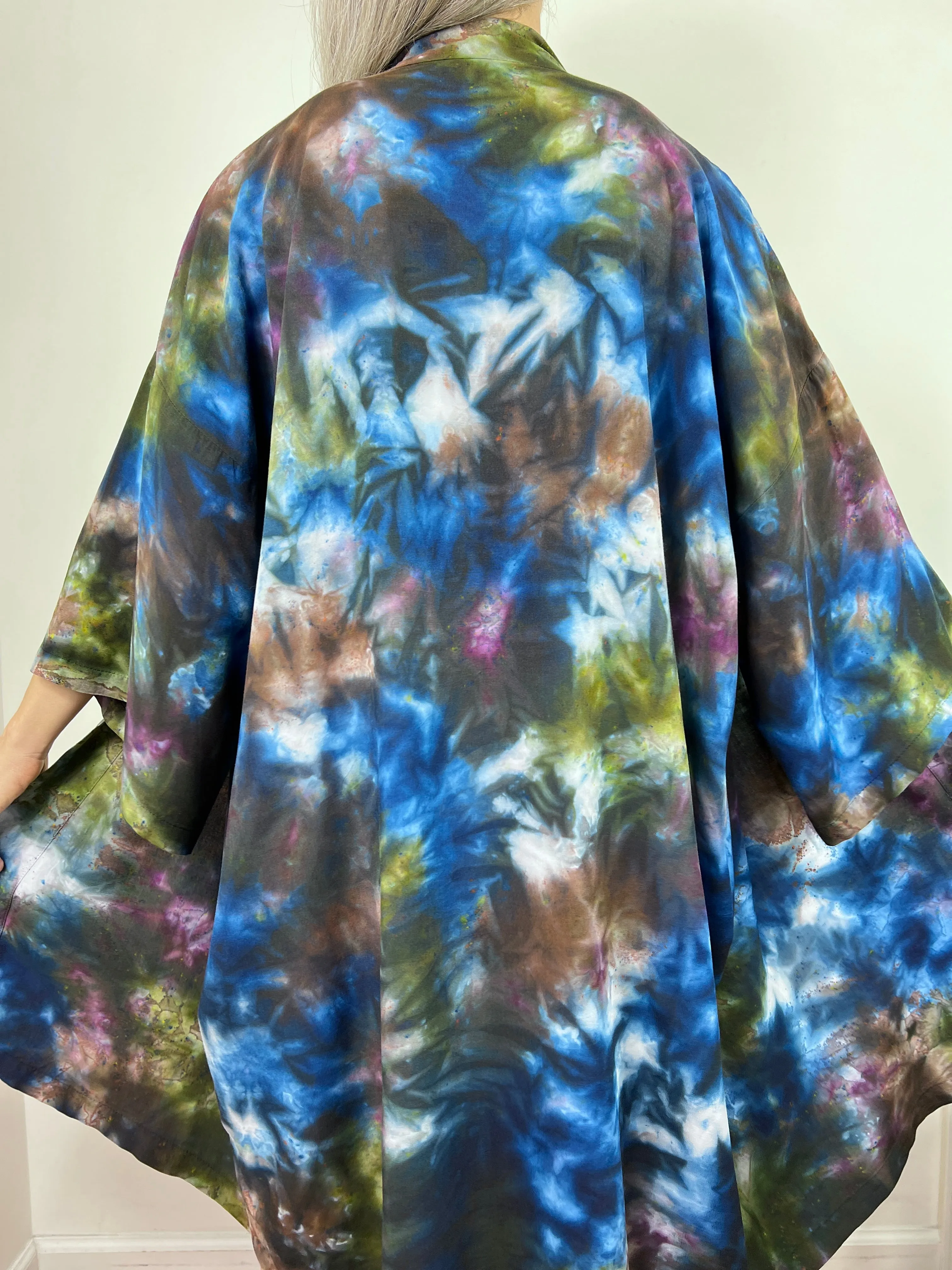 Kimono robe (coral reef)