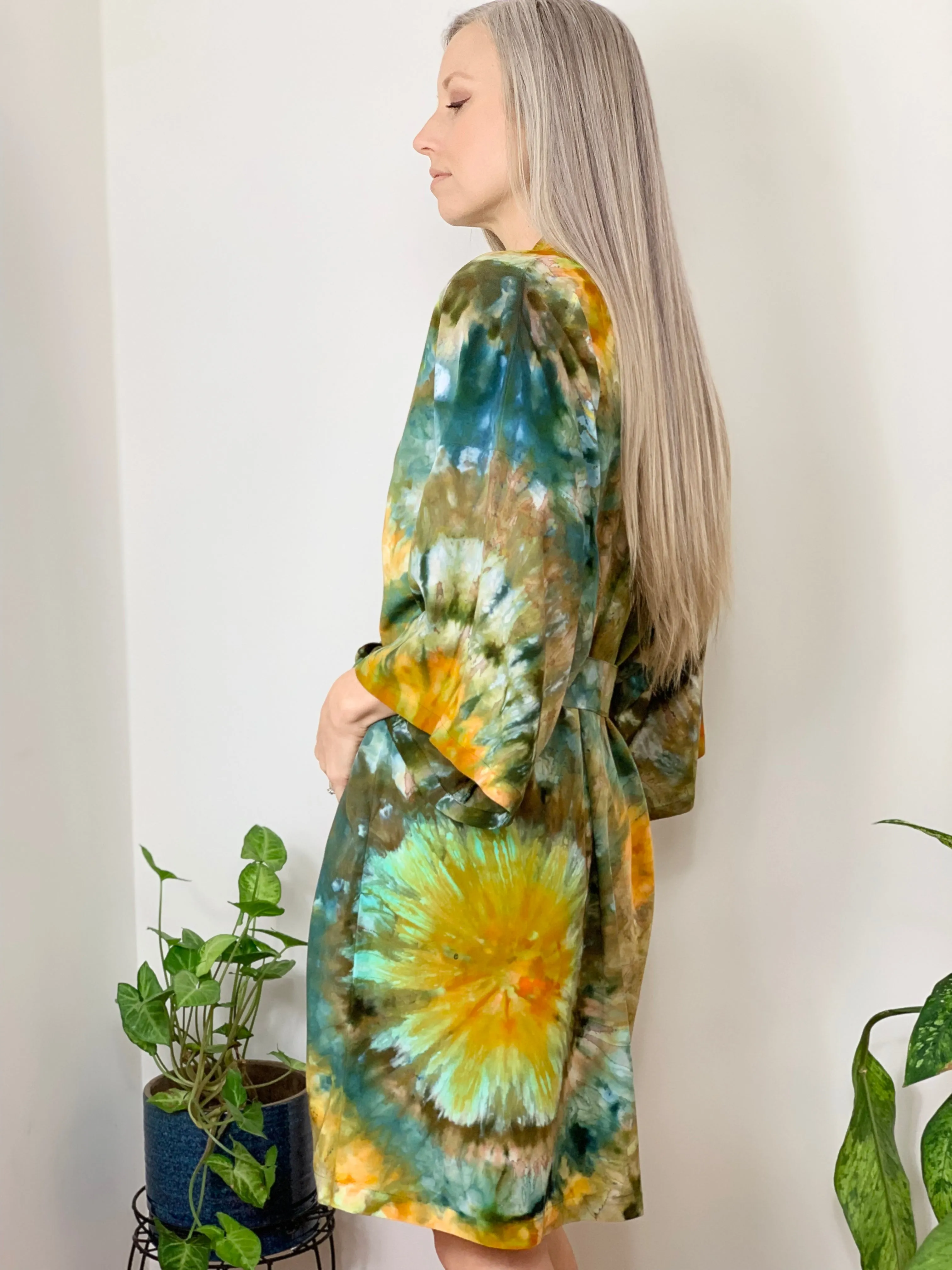Kimono robe (coral reef)