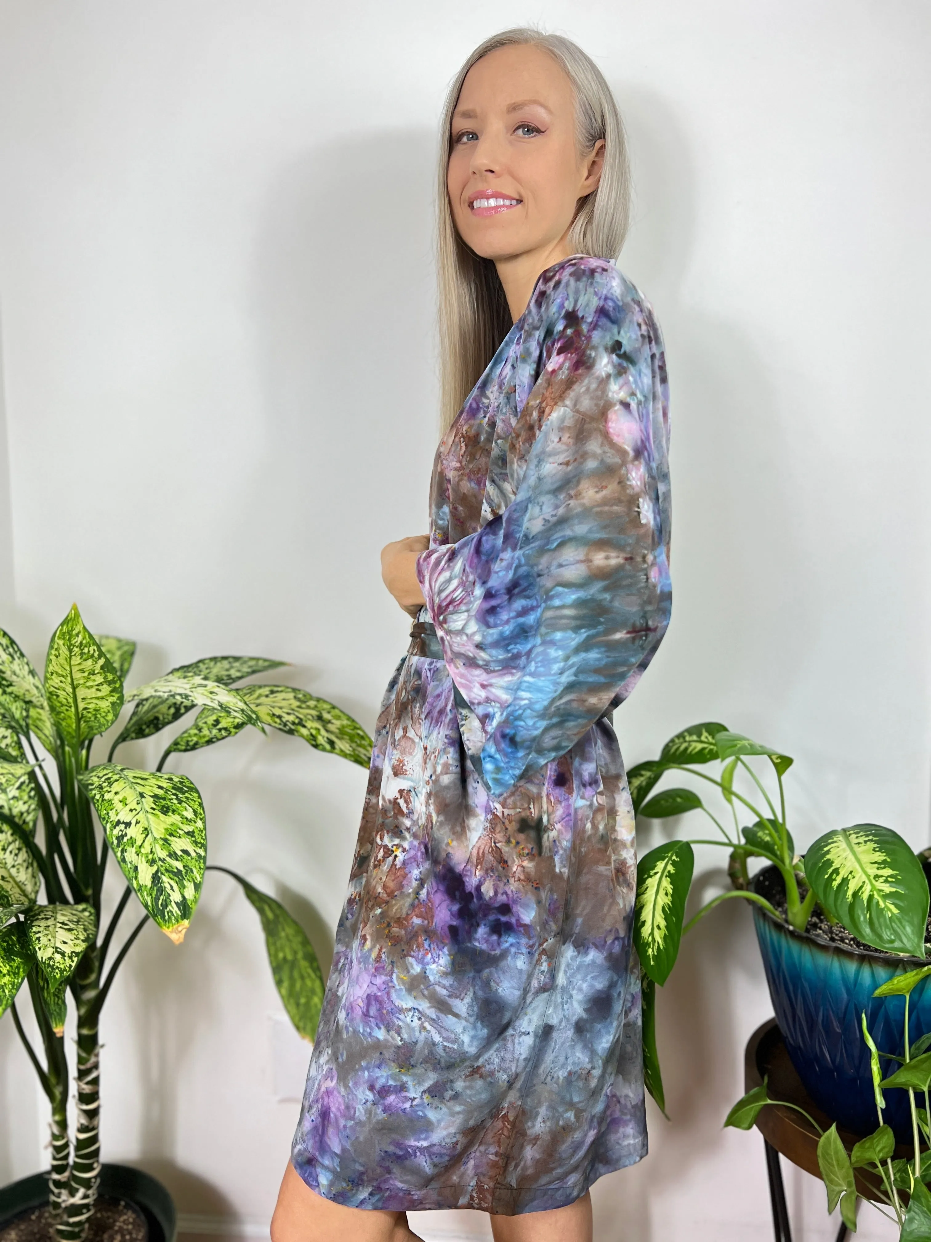 Kimono robe (coral reef)