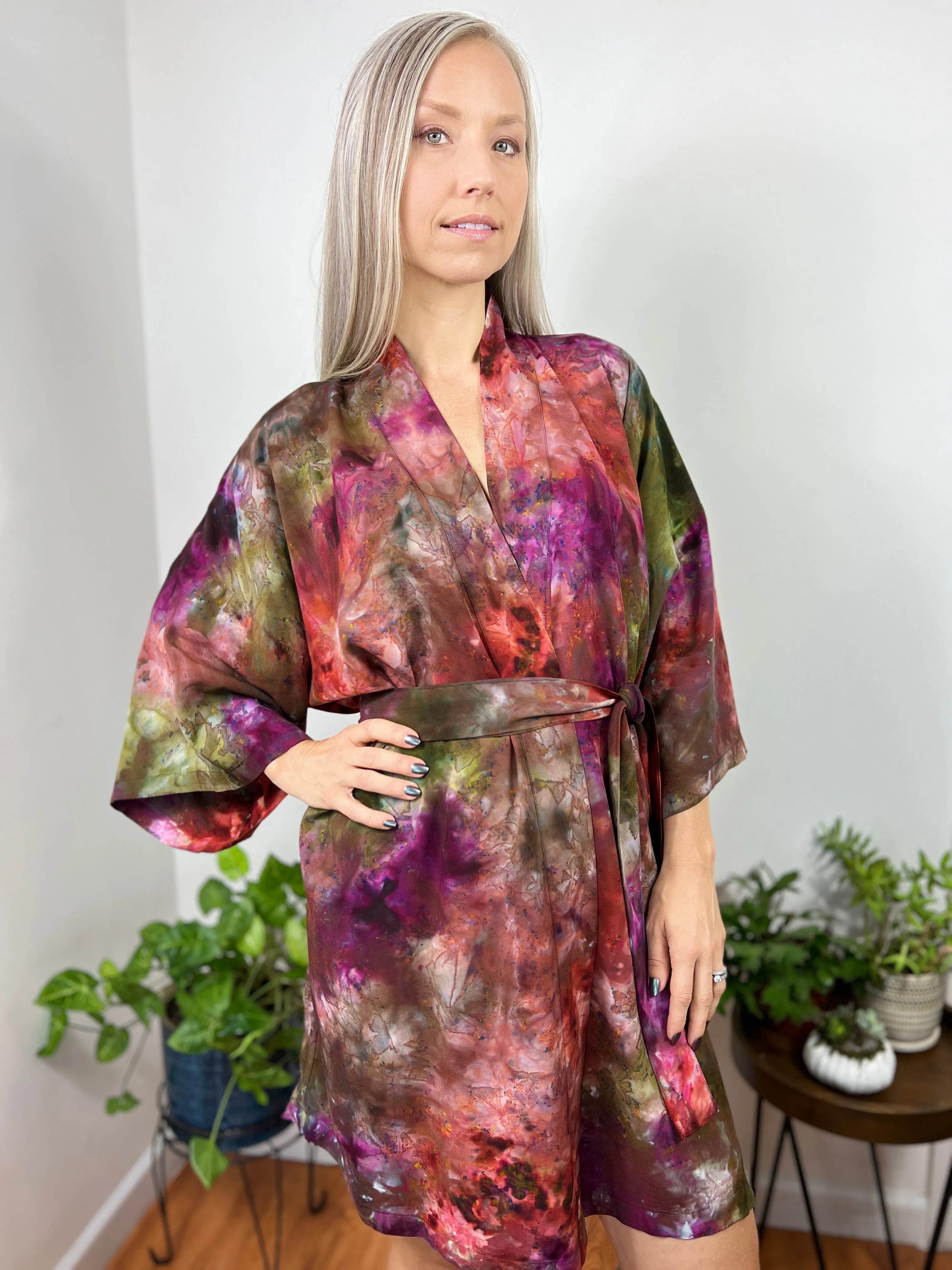 Kimono robe (coral reef)