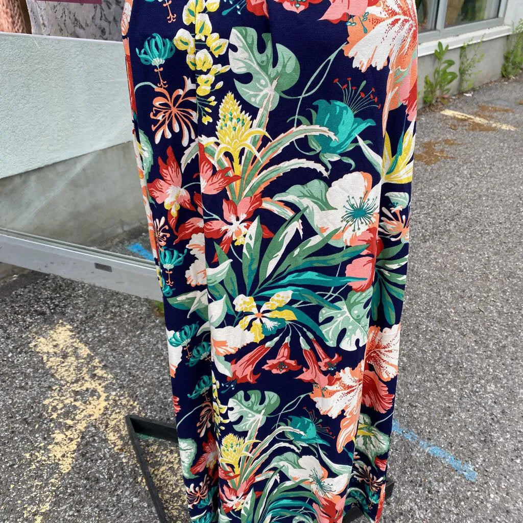 King Louie floral maxi dress L