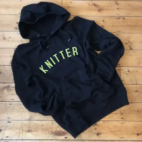 KNITTER Hoodie - 100% Organic Fairtrade Cotton - Pastel Font