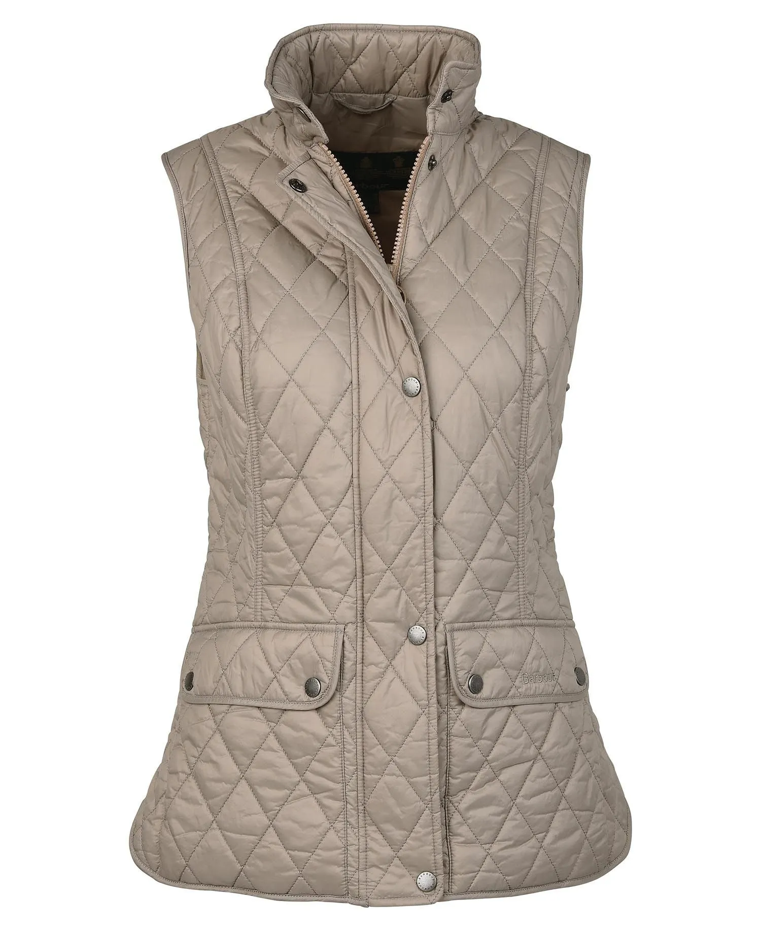 LADIES BARBOUR OTTERBURN GILET - DOESKIN