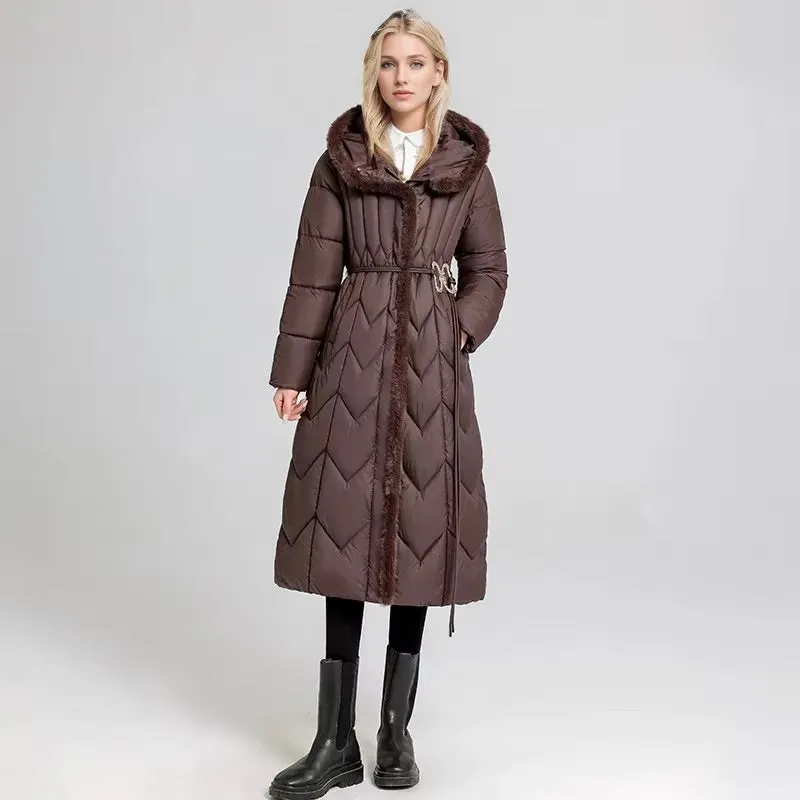Lauren - Stylish Long Puffer Coat