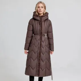 Lauren - Stylish Long Puffer Coat