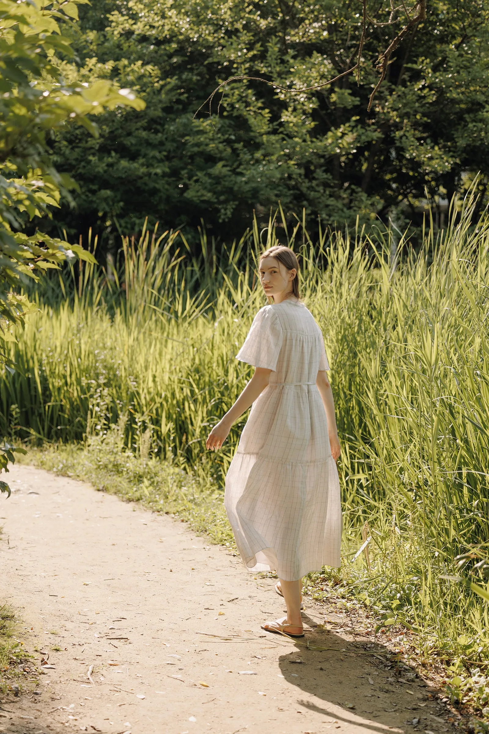 Lucia Dress -- Linen