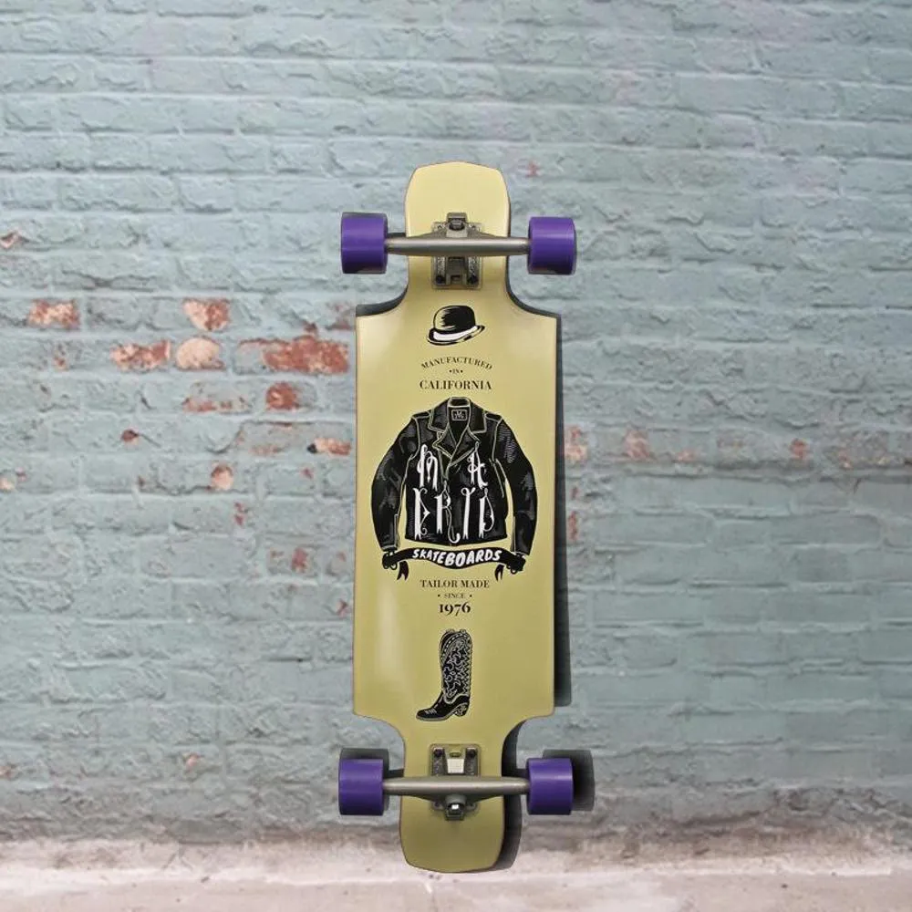 Madrid 2015 Tailored Riot Freeride Longboard - 34 inch Top Mount - Complete