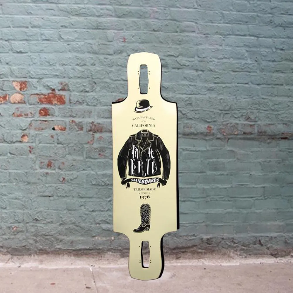 Madrid Tailored Riot Freeride Longboard - 34" Drop Thru - Deck